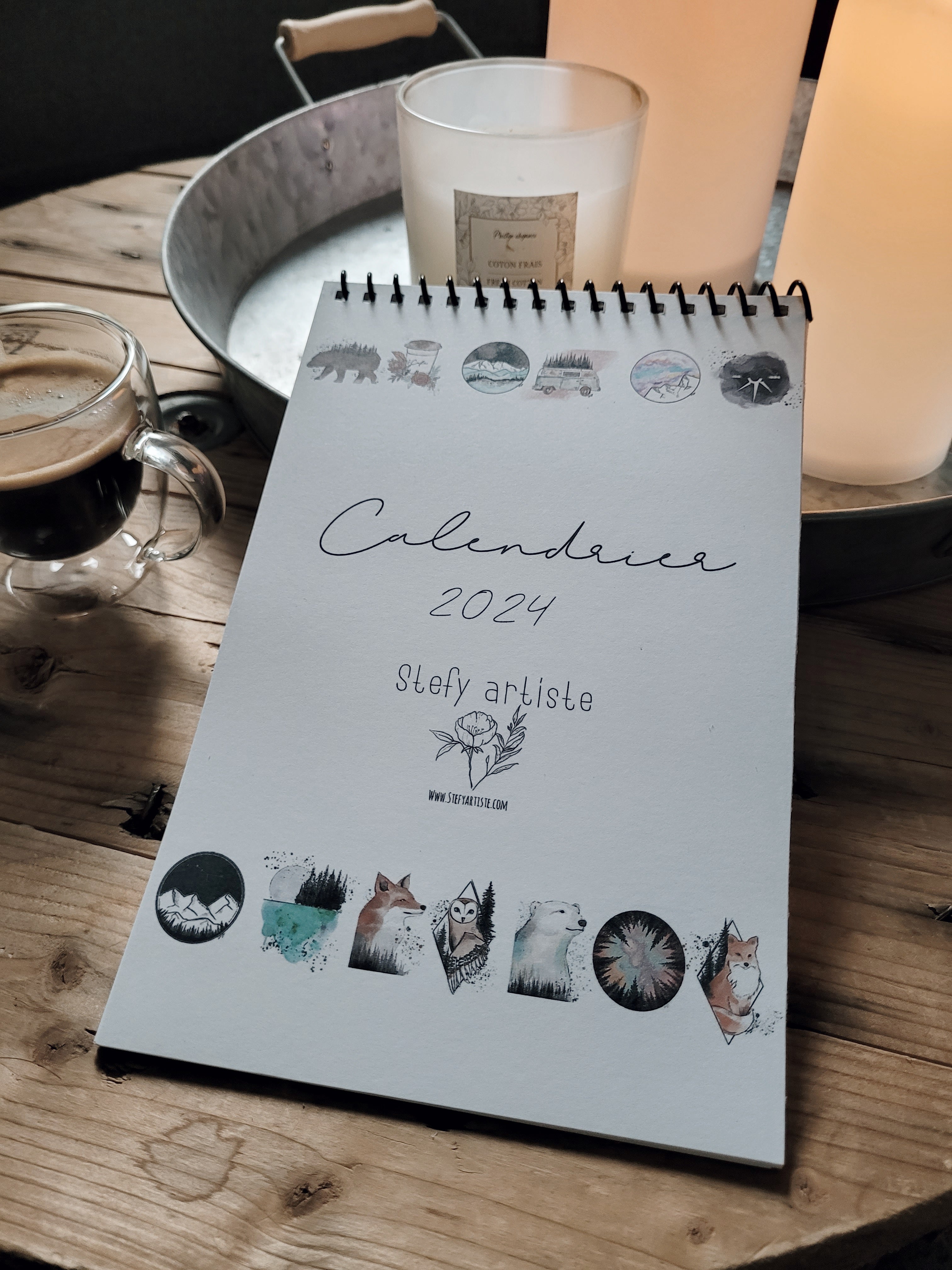 Calendrier 2023-2024 – Stefy Artiste